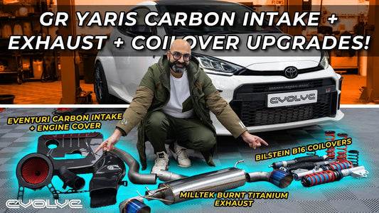 GR Yaris upgrade package - Eventuri + Milltek + Bilstein - Intake & Exhaust sounds - Evolve Automotive