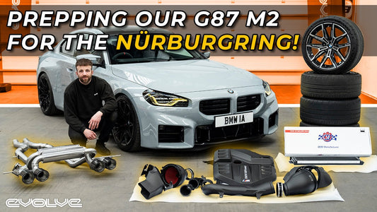 Nürburging prep for our G87 M2! Eventuri Intake + Eisenmann Exhaust + CSF Cooler Install - Evolve Automotive