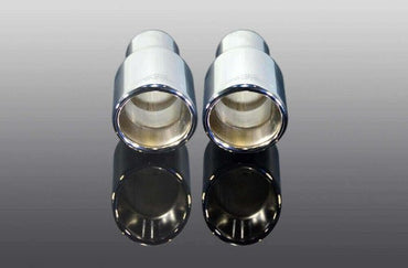 AC Schnitzer Chrome Tailpipe Set - BMW F80 M3 | F82 M4 | F83 - Evolve Automotive