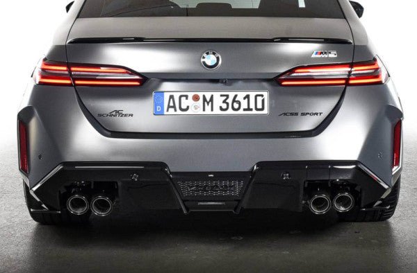 AC Schnitzer Rear Silencer with Carbon Sport Tailpipes - BMW G90 M5 | G99 M5 Touring - Evolve Automotive