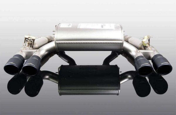 AC Schnitzer Rear Silencer with Sport Black Tailpipes - BMW F87 M2 - Evolve Automotive
