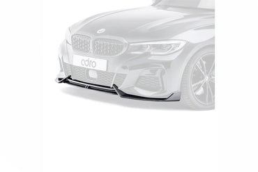 Adro Carbon Fibre Front Splitter - BMW 3 Series G20 | G21 M340i (Pre - LCI) (2018 - 2022) - Evolve Automotive