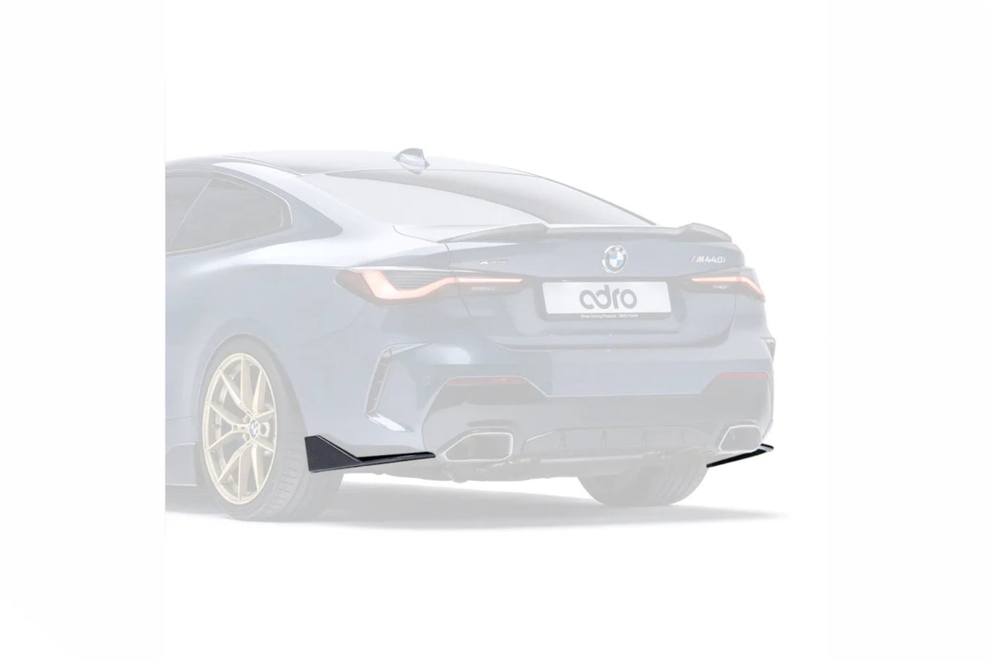 Adro Carbon Fibre Rear Winglets - BMW 4 Series G22 (2020+) - Evolve Automotive