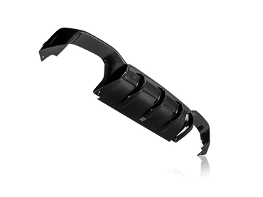 Akrapovic Carbon Fibre Rear Diffuser (High Gloss) - BMW F98 X4M | X4M Competition (2020-2022) - Evolve Automotive
