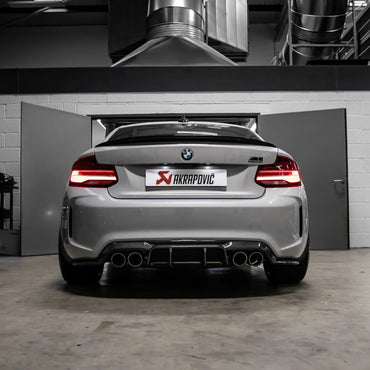 Akrapovic Slip On Line (Titanium) - BMW 2 Series F87N M2 CS - Evolve Automotive