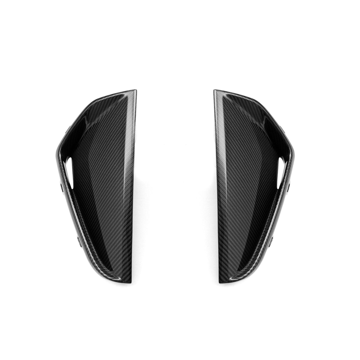 Audi RS3 8Y LCI Pre-Preg Carbon Fibre Front Air Ducts by FORM (2025+) - Evolve Automotive