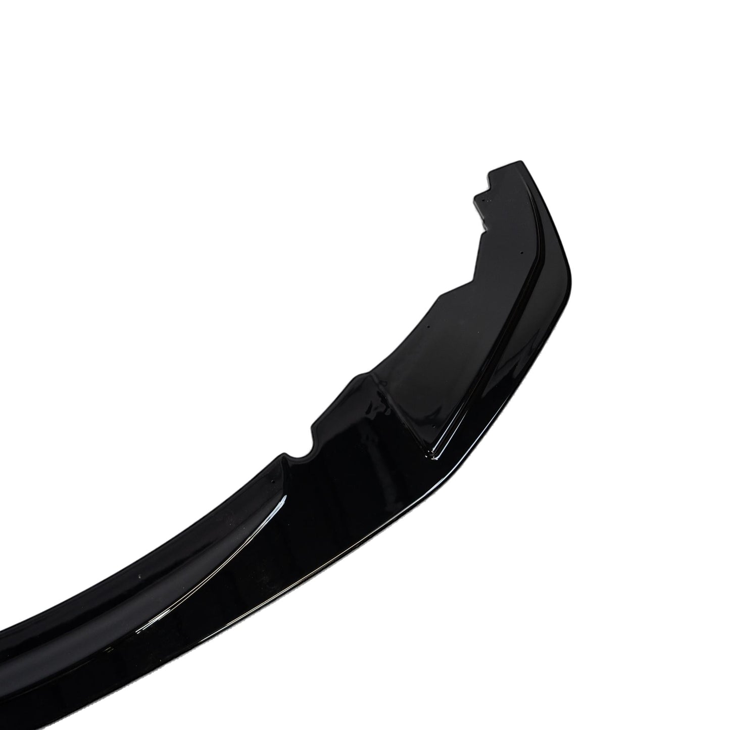 BMW 1 Series F20 Pre - LCI EVO - 1 Gloss Black Front Splitter by ZAERO (2011 - 2015) - Evolve Automotive