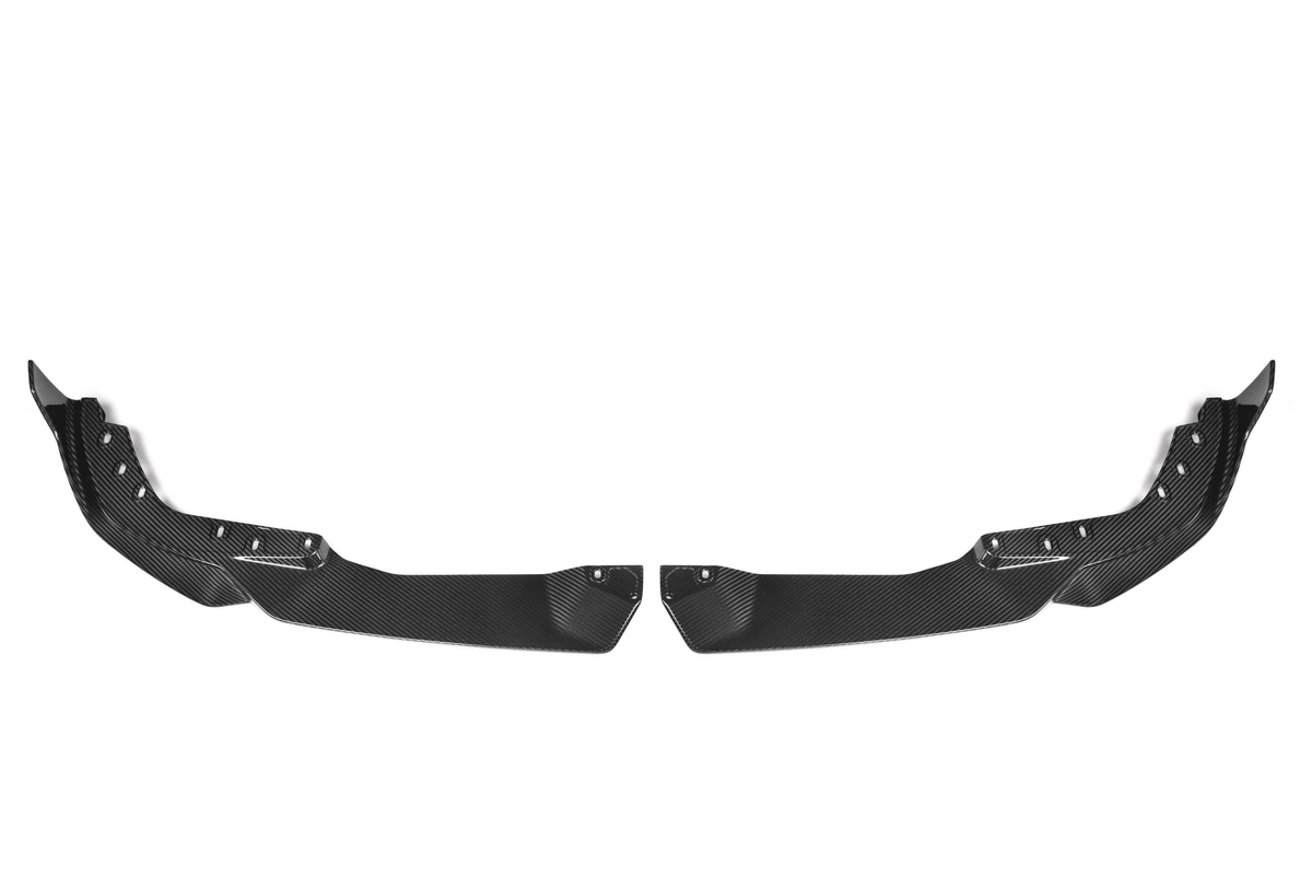 BMW 3 Series G20 G21 LCI Carbon Fibre Front Splitter by FORM (2022+) - Evolve Automotive