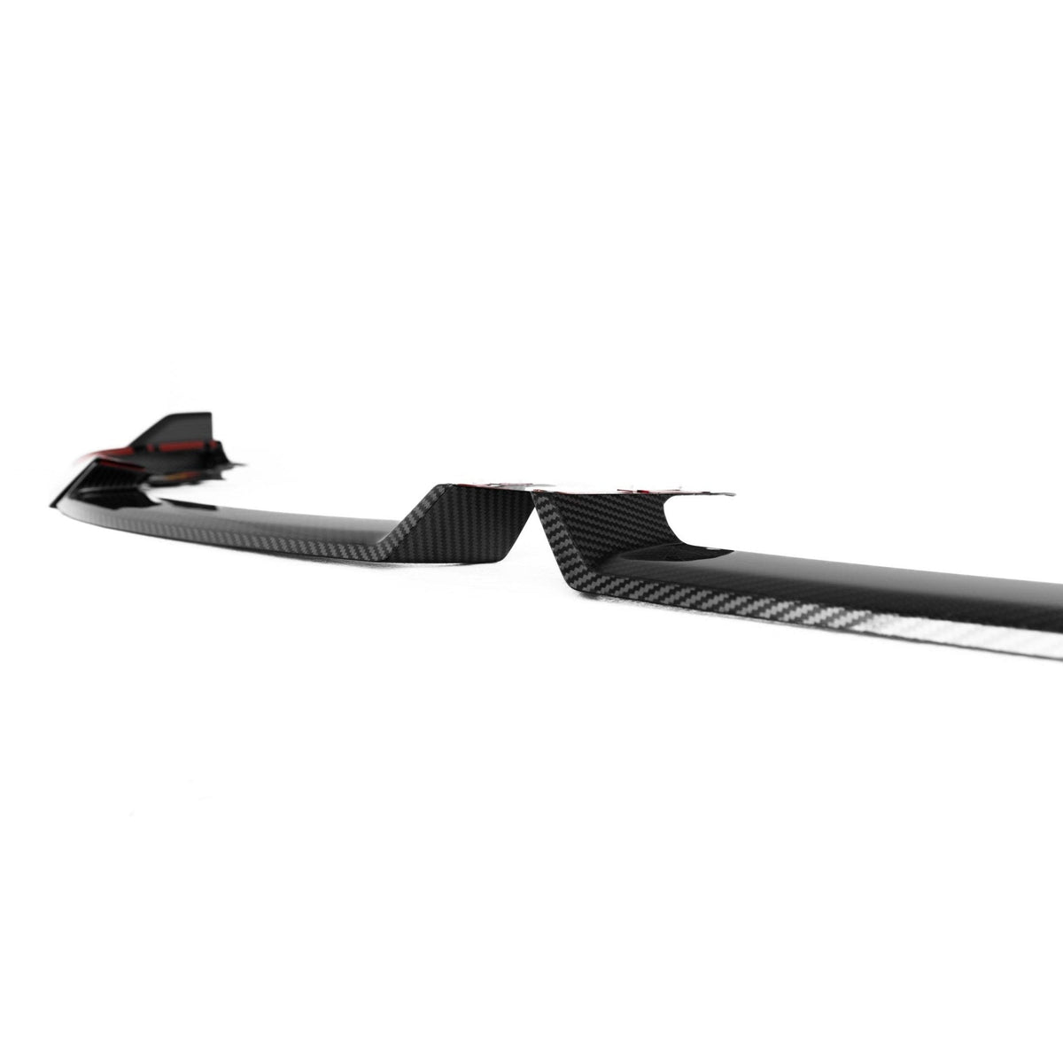 BMW 5 Series G60 G61 M Sport Pre-Preg Carbon Fibre Front Splitter by FORM (2024+) - Evolve Automotive