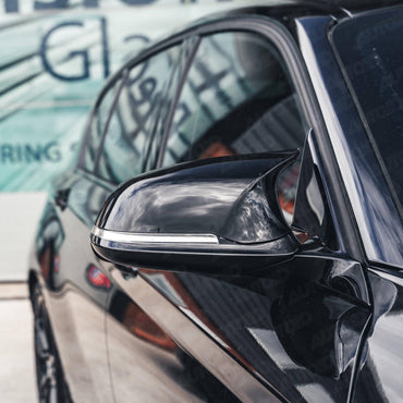 BMW F Series Performance M Style Gloss Black Wing Mirror Units by Trevora (2012 - 2019) - Evolve Automotive
