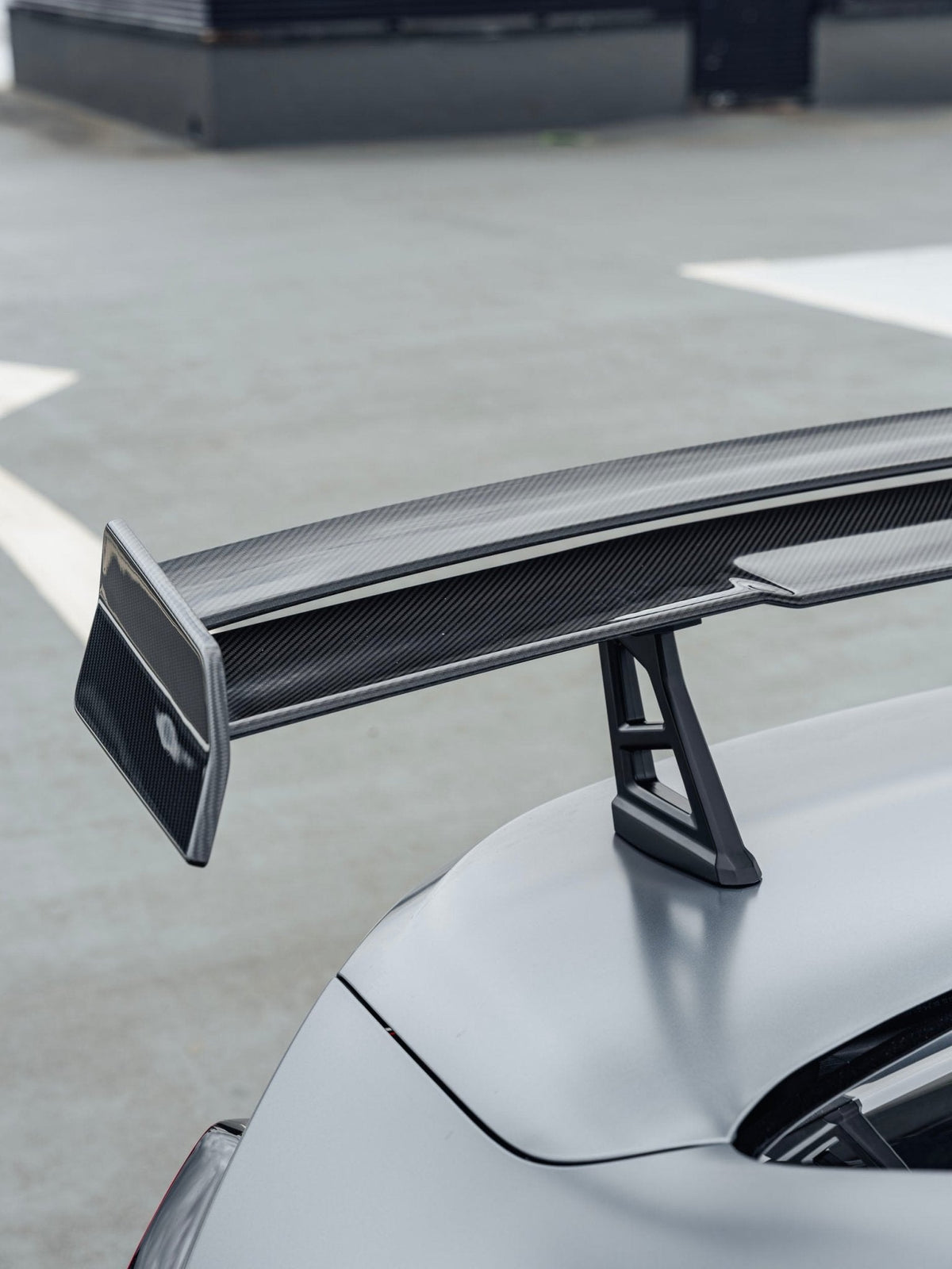 BMW G87 M2 TR87 Track Pack Pre-Preg Carbon Fibre Front Splitter & Rear Wing by Trevora (2023+) - image 15
