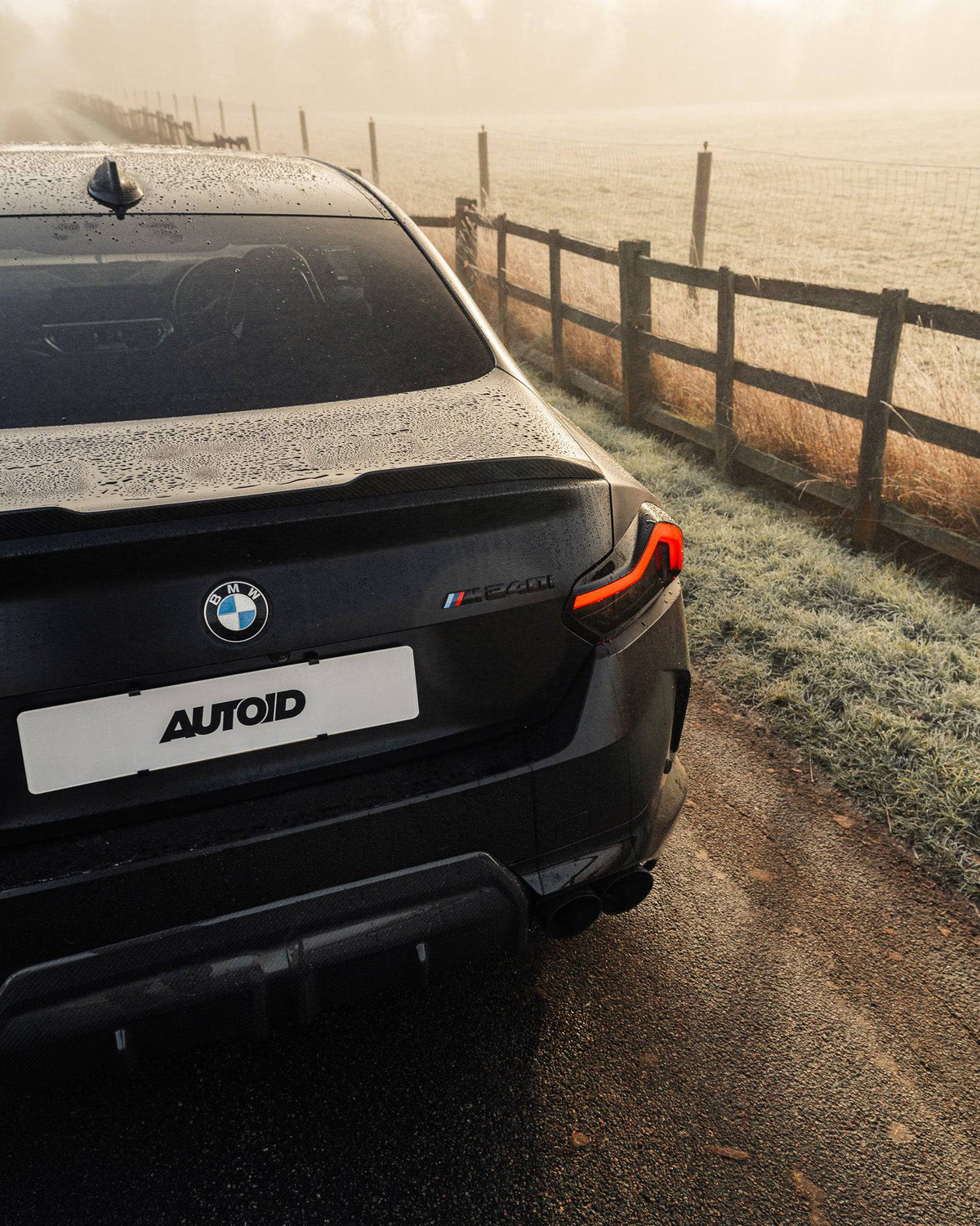 BMW M2 G87, 2 Series & M240i G42 Pre-preg Carbon Fibre CS Rear Spoiler by FORM (2021+) - Evolve Automotive