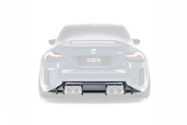 BMW M2 G87 Adro Pre - Preg Carbon Fibre Rear Diffuser V2 - BMW G87 M2 (2023+) - Evolve Automotive