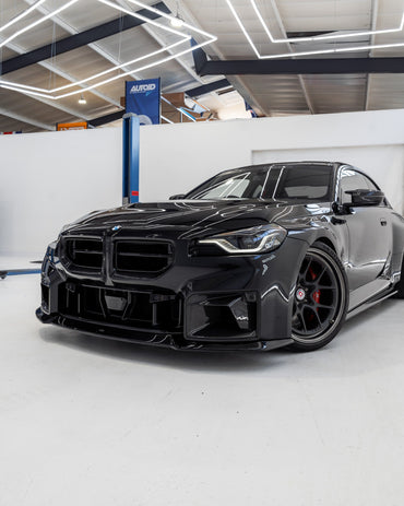 BMW M2 G87 EVO - S Gloss Black Front Lip by ZAERO (2023+) - Evolve Automotive