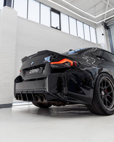 BMW M2 G87 EVO - S Gloss Black Rear Diffuser by ZAERO (2023+) - Evolve Automotive