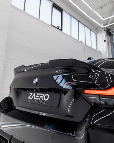 BMW M2 G87 EVO - S Gloss Black Rear Spoiler Lip by ZAERO (2023+) - Evolve Automotive