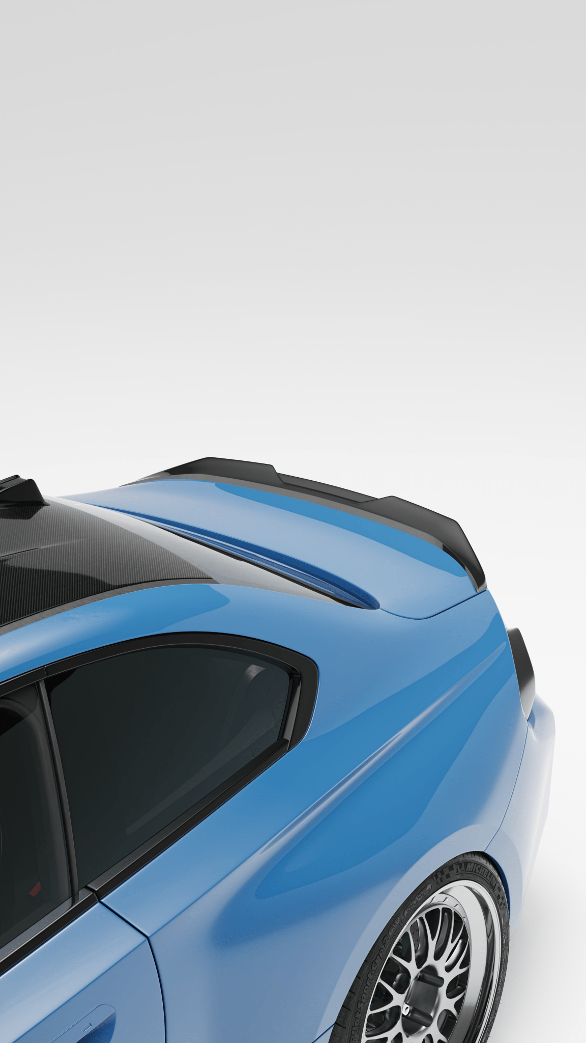 BMW M2 G87 EVO - S Gloss Black Rear Spoiler Lip by ZAERO (2023+) - Evolve Automotive