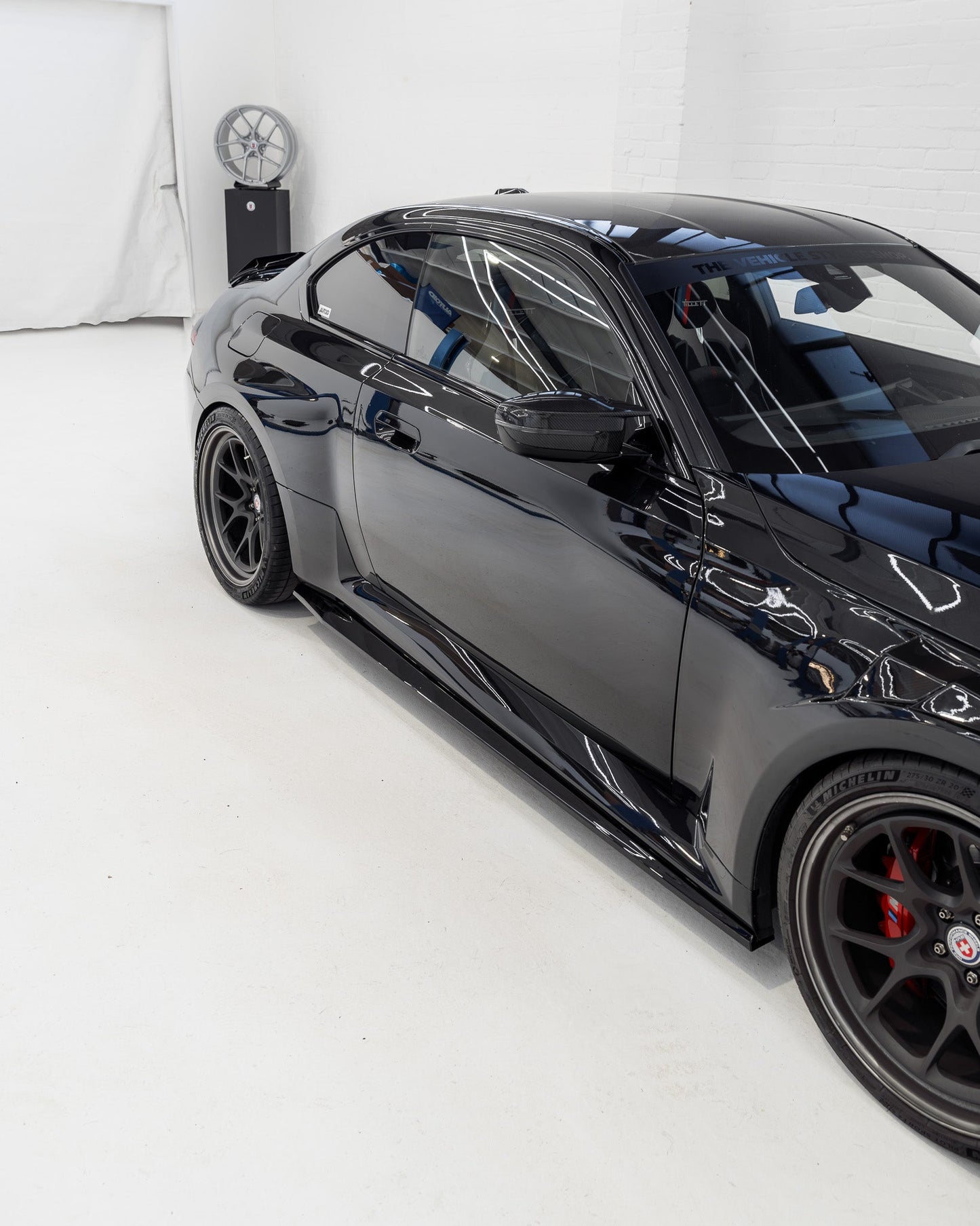 BMW M2 G87 EVO - S Gloss Black Side Skirts by ZAERO (2023+) - Evolve Automotive