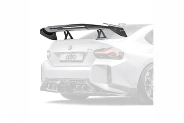 BMW M2 G87 Pre - Preg Carbon Fibre AT - R3 Swan Neck Rear Wing by Adro (2023+) - Evolve Automotive