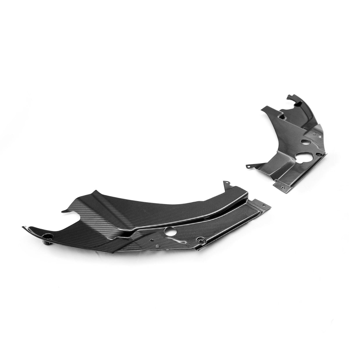 BMW M2 G87 Pre-Preg Carbon Fibre Engine Bay Headlight Cover by FORM (2023+) - Evolve Automotive
