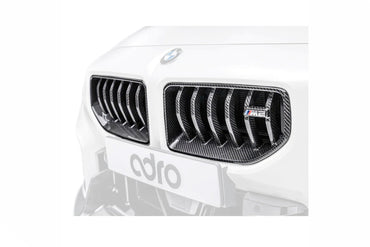 BMW M2 G87 Pre - Preg Carbon Fibre Front Grilles by Adro (2023+) - Evolve Automotive