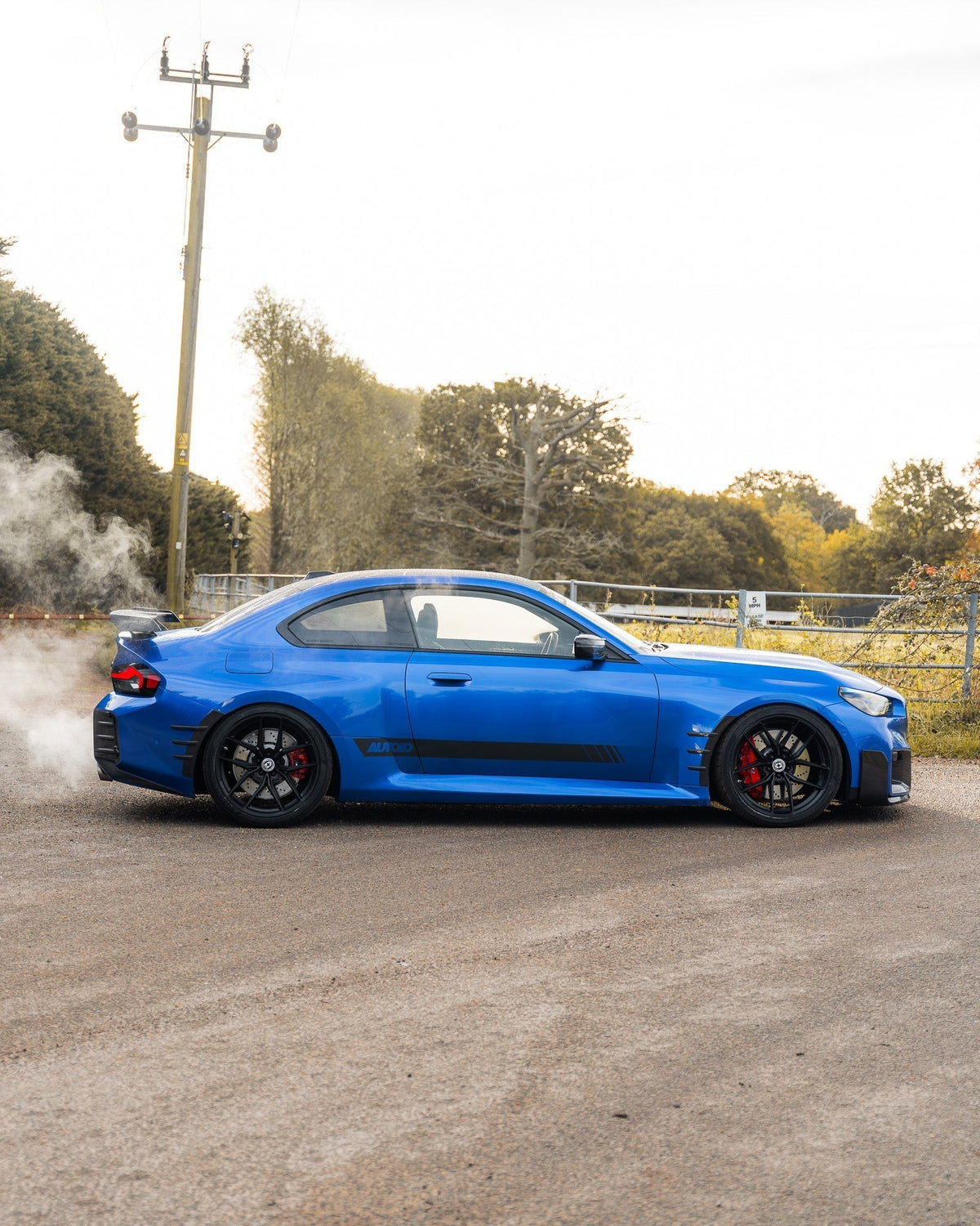 BMW M2 G87 Pre-Preg Carbon Fibre Rear Side Fender Trim Spats by FORM (2023+) - Evolve Automotive