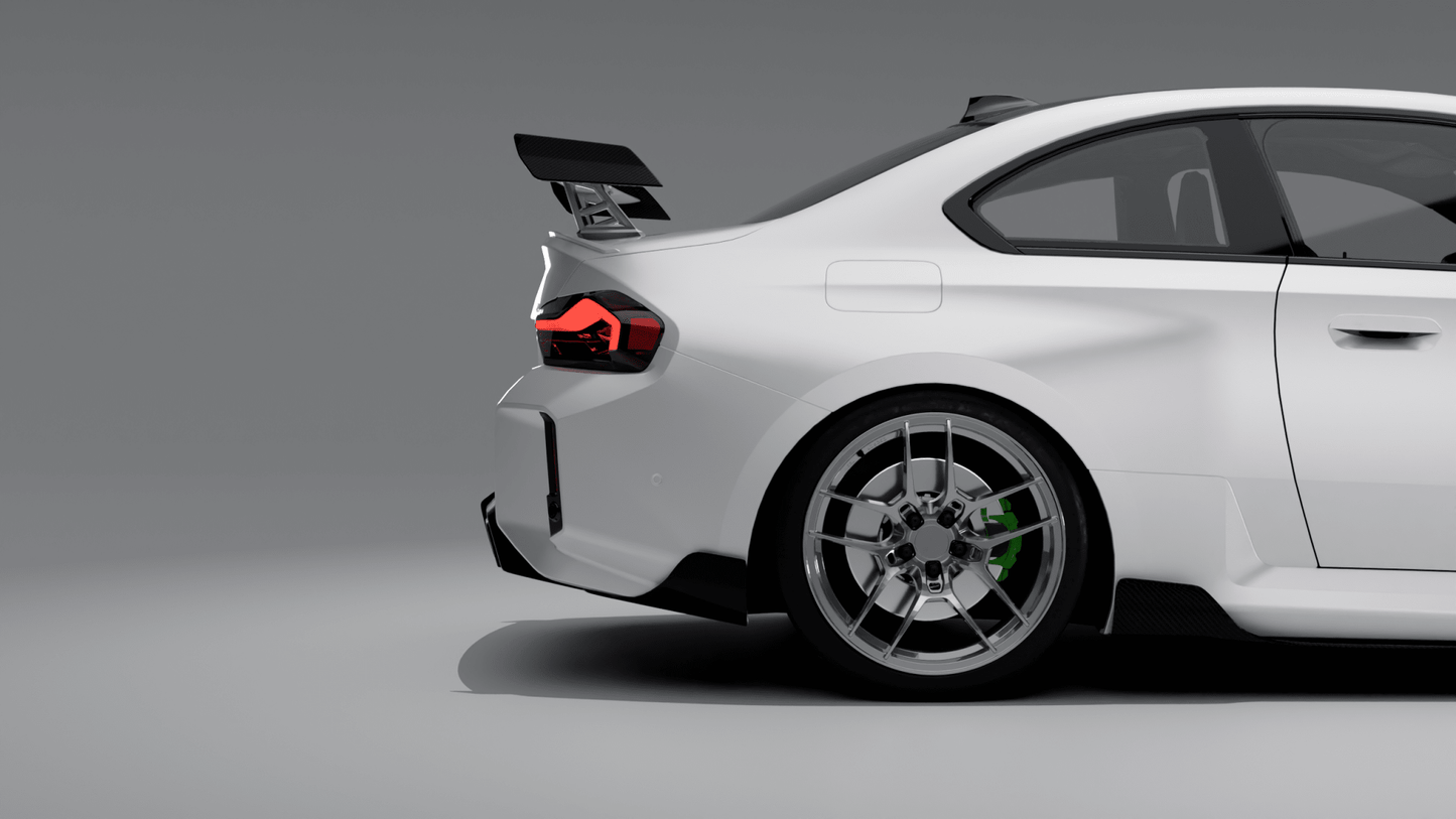 BMW M2 G87 TR87 Track Pack Carbon Fibre Rear Wing by Trevora (2022+) - Evolve Automotive