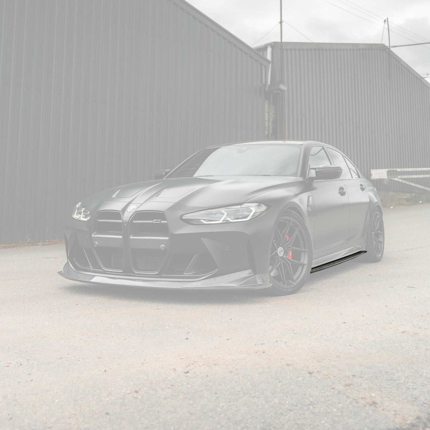 BMW M3 G80 G81 Pre - Preg Carbon Fibre PR - 1 Side Skirts by Trevora (2020+) - Evolve Automotive