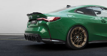 BMW M4 G82 G83 EVO - S Gloss Black Diffuser Extensions by ZAERO (2021+) - Evolve Automotive