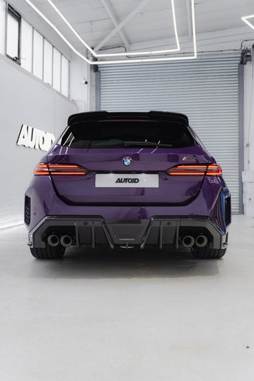 BMW M5 G90 G99 Pre - Preg Carbon Fibre PR - 1 Rear Diffuser by Trevora - Evolve Automotive