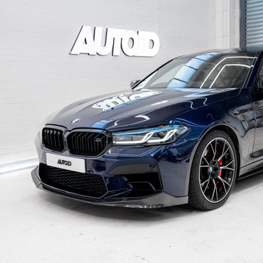 BMW M5 LCI F90 Pre-Preg Carbon Fibre Performance Front Splitter Pro by FORM (2020-2023) - Evolve Automotive
