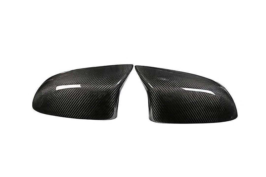 BMW X5M F85 & X6M F86 Pre-Preg Carbon Fibre Wing Mirror Covers by FORM (2014-2019) - Evolve Automotive