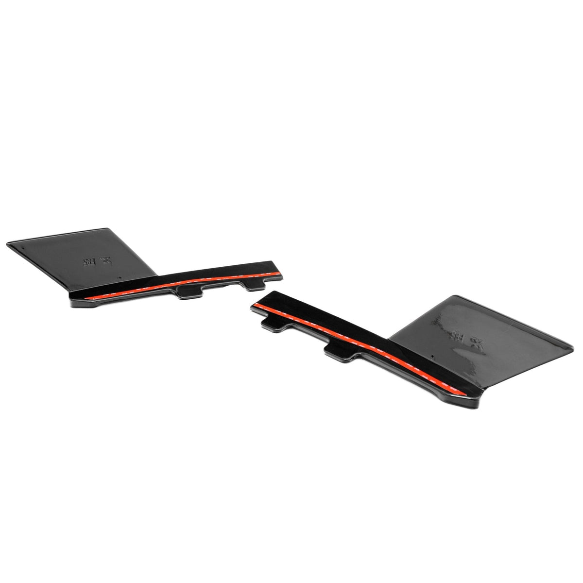 BMW X5M F95 Pre-LCI Gloss Black Competition Rear Winglets by FORM (2020-2023) - Evolve Automotive