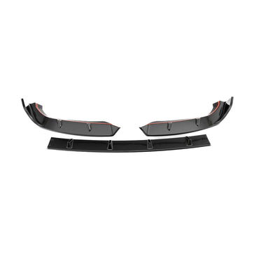 BMW XM G09 Gloss Black Competition Front Splitter by FORM (2022+) - Evolve Automotive