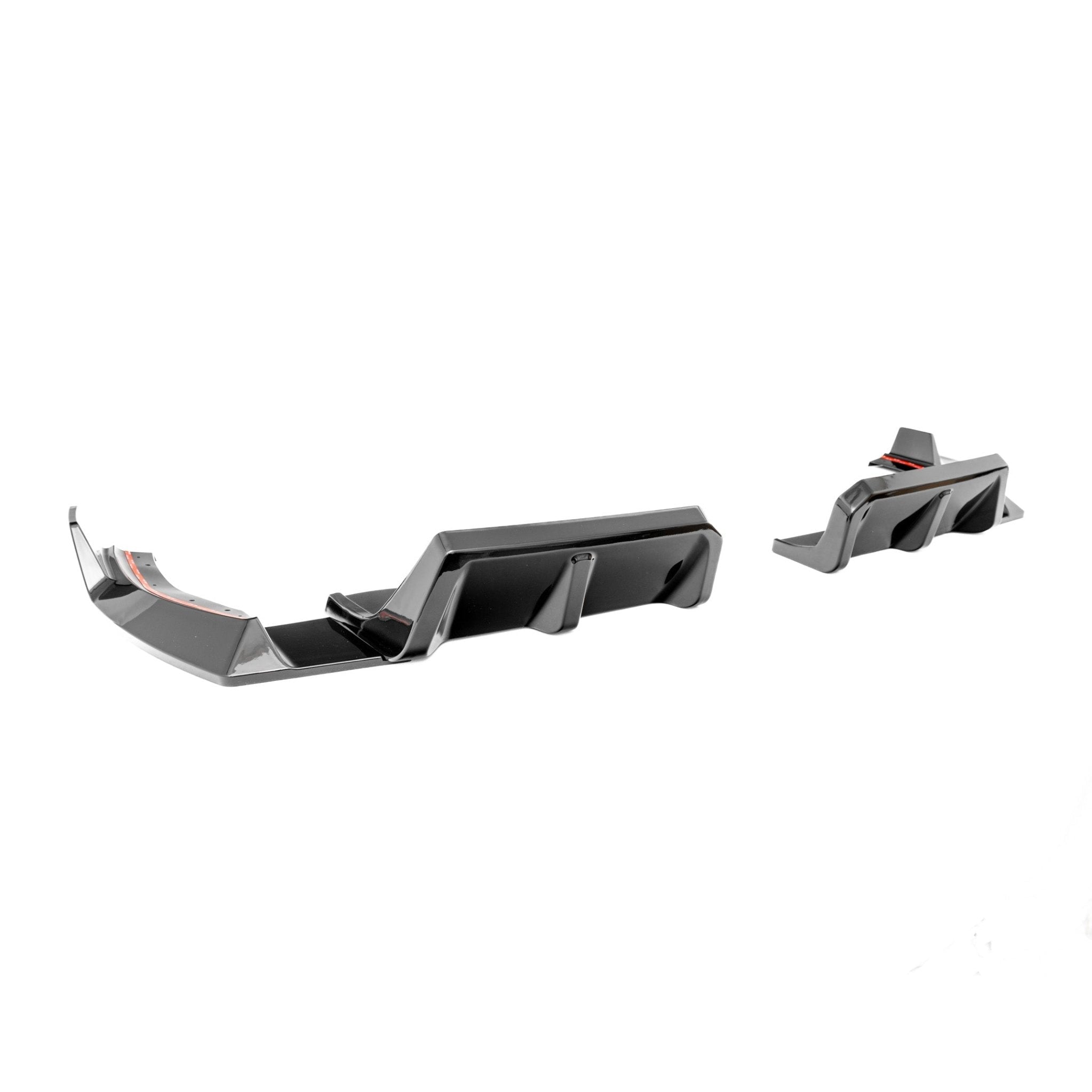 BMW XM G09 Gloss Black Competition Rear Diffuser by FORM (2022+) - Evolve Automotive