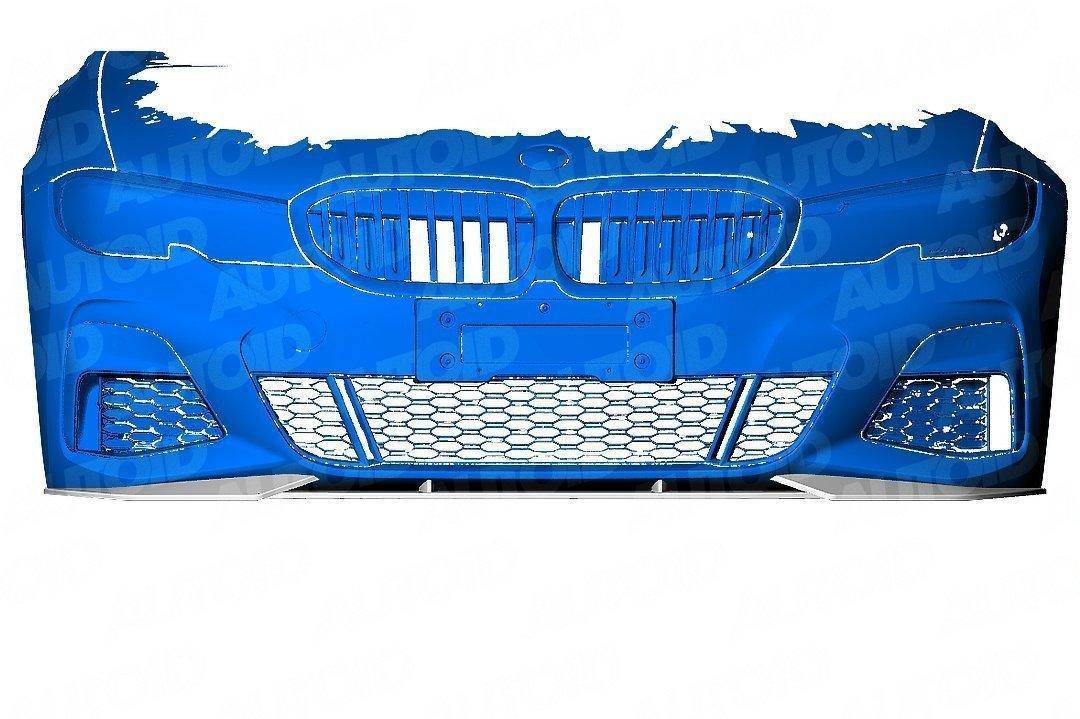 Carbon Fibre Competition Front Splitter for BMW 3 Series Pre - LCI (2018 - 2022, G20 G21) - Evolve Automotive