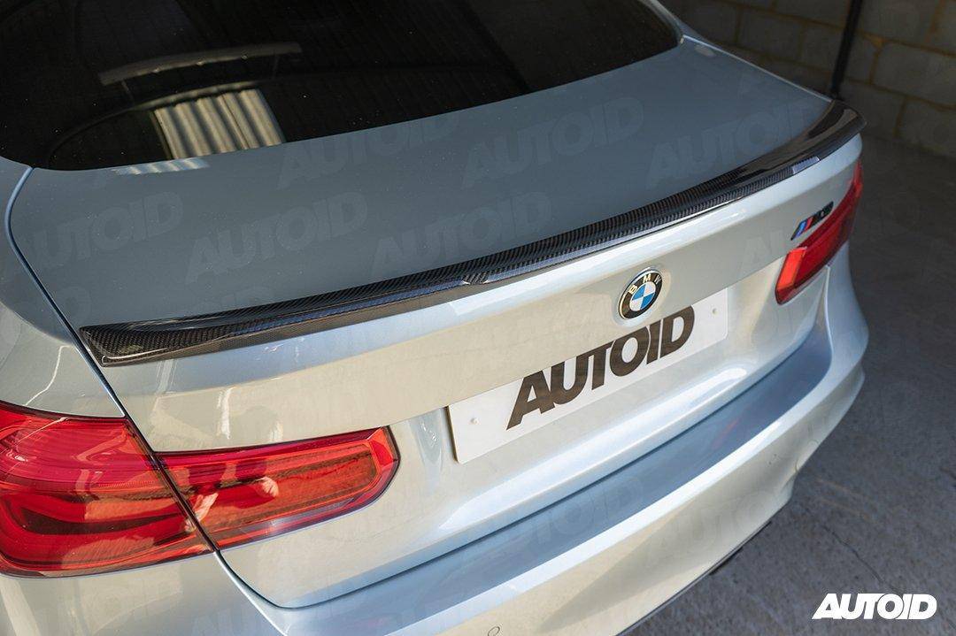 Carbon Fibre CS Rear Spoiler for BMW 3 Series & M3 (2014 - 2018, F30 F80) - Evolve Automotive