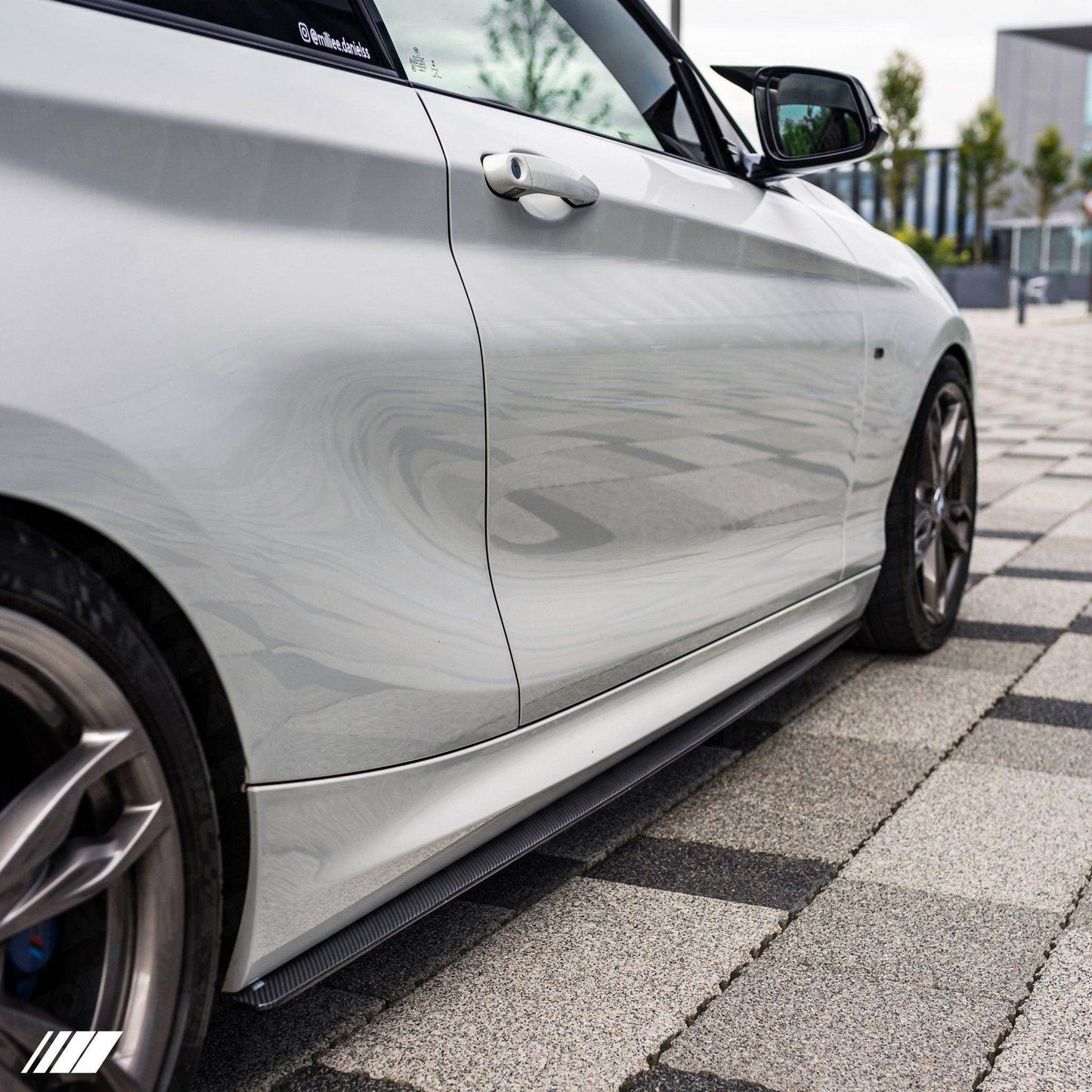 Carbon Fibre Performance Side Skirts for BMW 1 Series & 2 Series (2014 - 2020, F20 F21 F22 F23) - Evolve Automotive