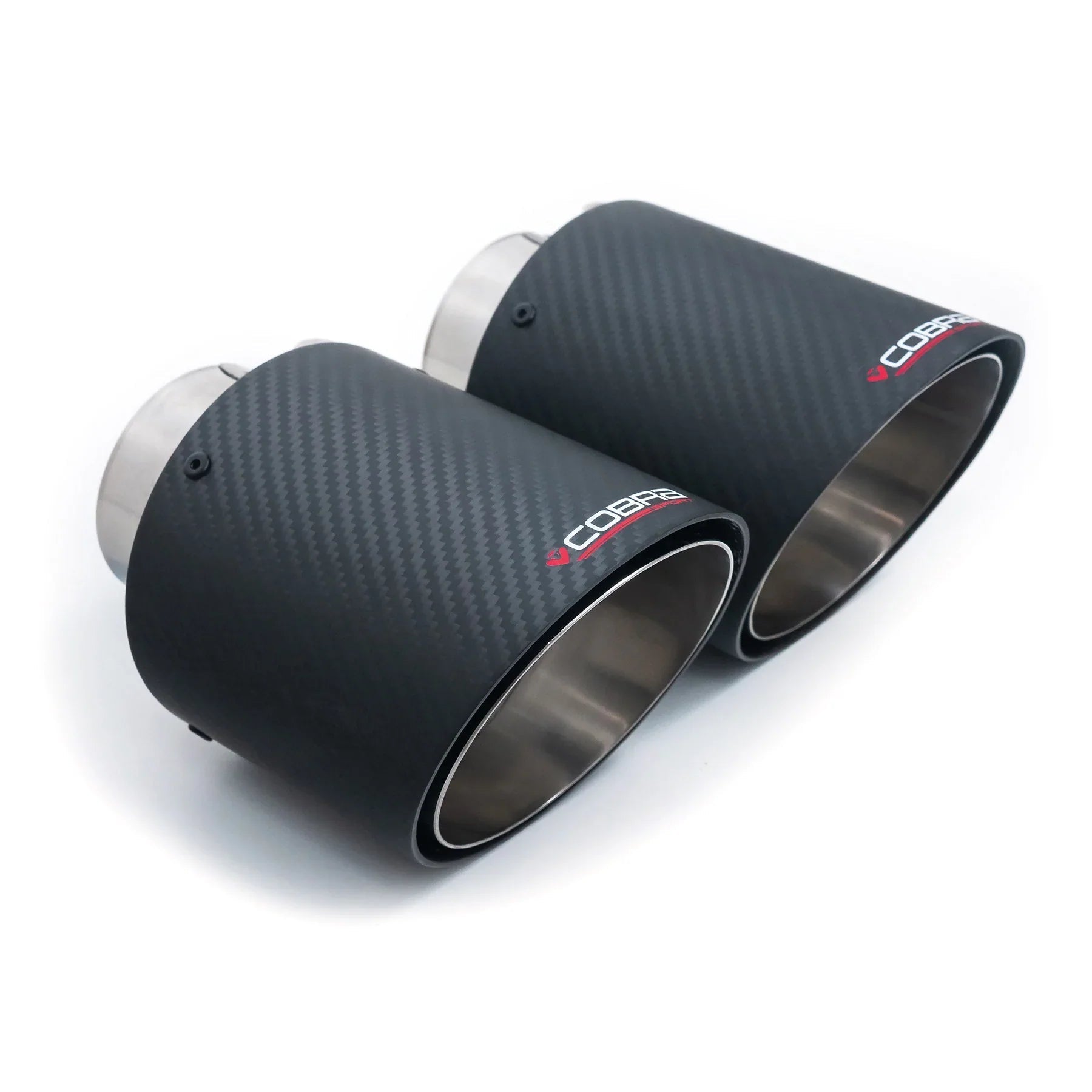 Cobra Sport Carbon Fibre 4.5" Tailpipe Upgrade - BMW F40 M135i - Evolve Automotive