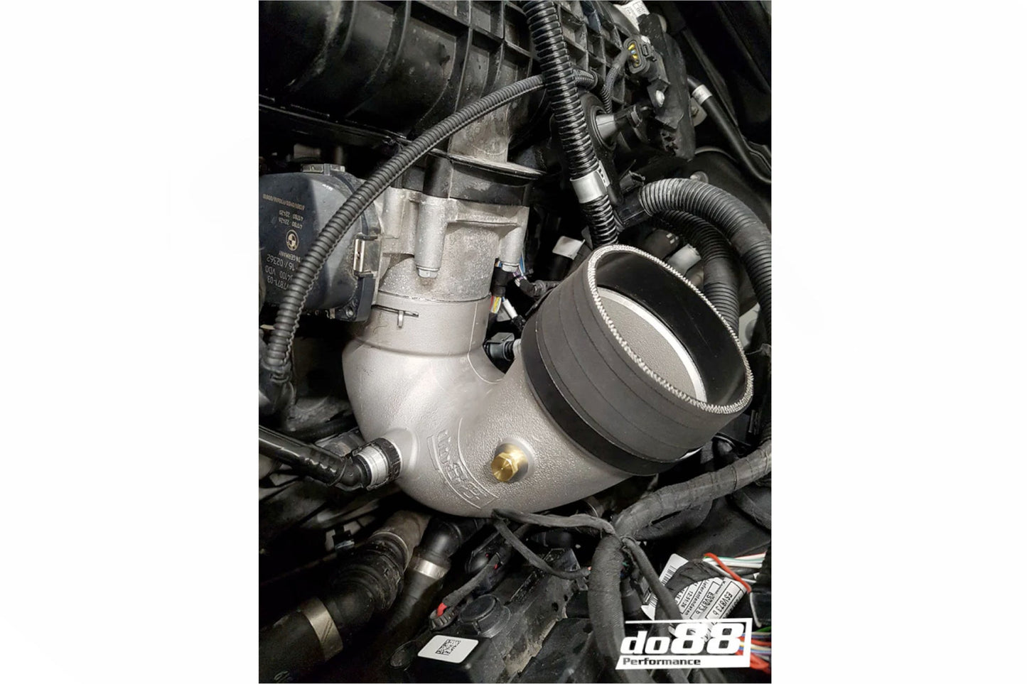 DO88 Intercooler J - Pipe – Intercooler to Throttle Body - BMW F87 M2 Comp | F80 M3 | F82 | F83 M4 (S55) - Evolve Automotive