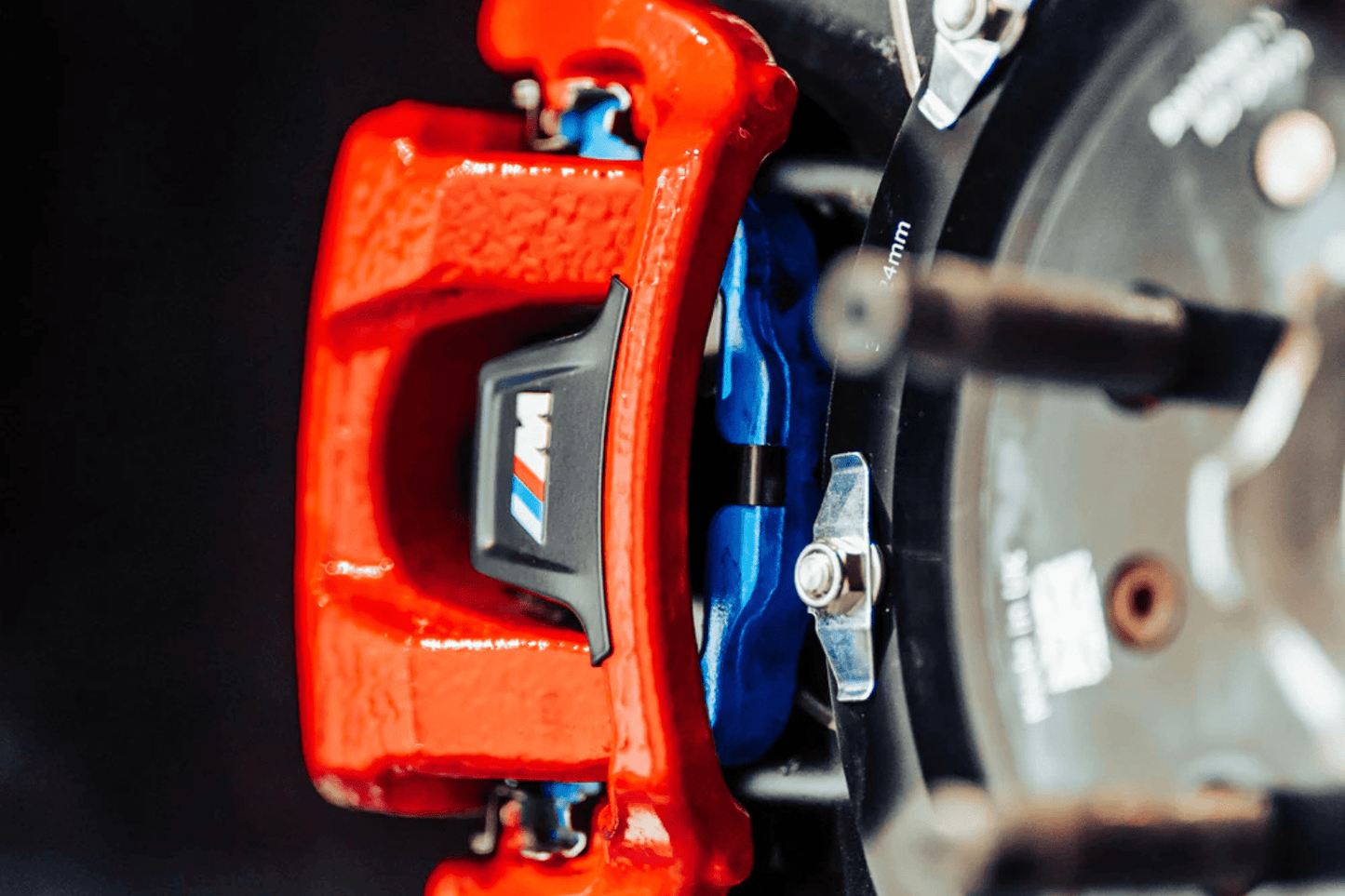 EBC Racing 2 Piece Floating Rear Brake Discs - BMW G80/1 M3 | G82/3 M4 | G87 M2 - Evolve Automotive