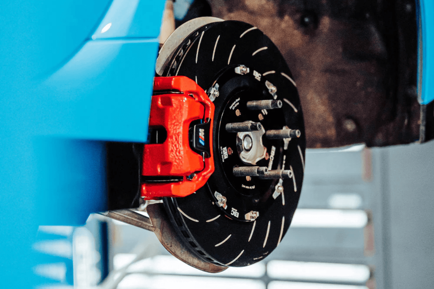 EBC Racing 2 Piece Floating Rear Brake Discs - BMW G80/1 M3 | G82/3 M4 | G87 M2 - Evolve Automotive