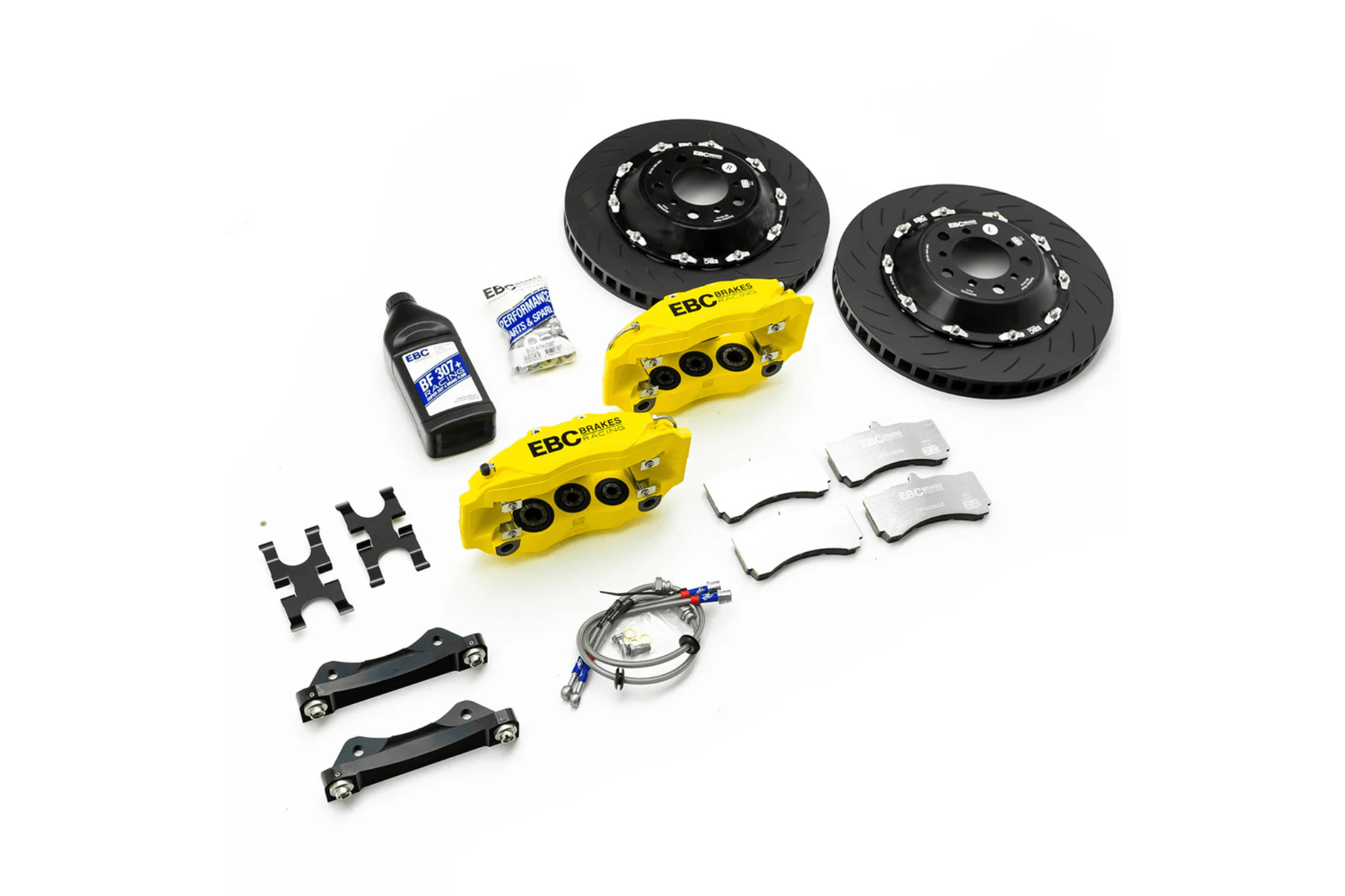 INTEGY Baja Front Big Brake Kit V2 Replacement Part (BAJ018ORANGE) - Precision RC Model Part