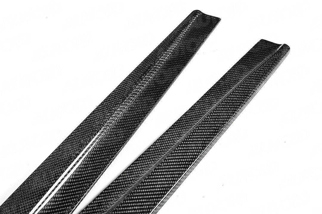 Essentials Carbon Fibre Performance Side Skirts - BMW F90 M5 | G30 5 Series - Evolve Automotive