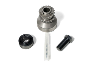 Evolve Pinned Crank Hub INSTALLED - BMW F87 M2 Competition | F80 M3 | F82 | F83 M4 (S55) | F87 M2 (N55) - Evolve Automotive