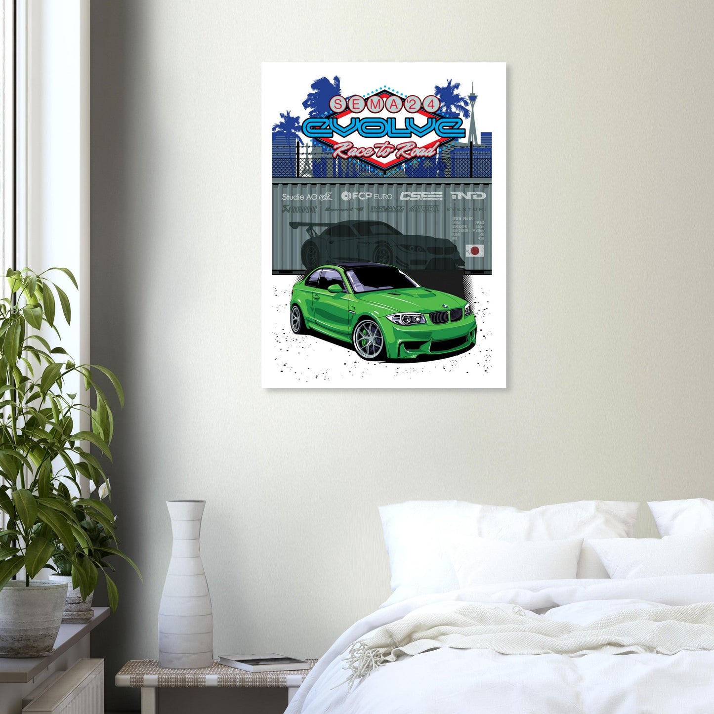 Evolve SEMA Design Matte Paper Poster - Evolve Automotive