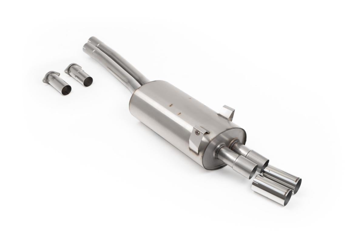 Milltek Cat-back System - BMW E36 M3 (OEM+ Polished 70mm Tips) - Evolve Automotive