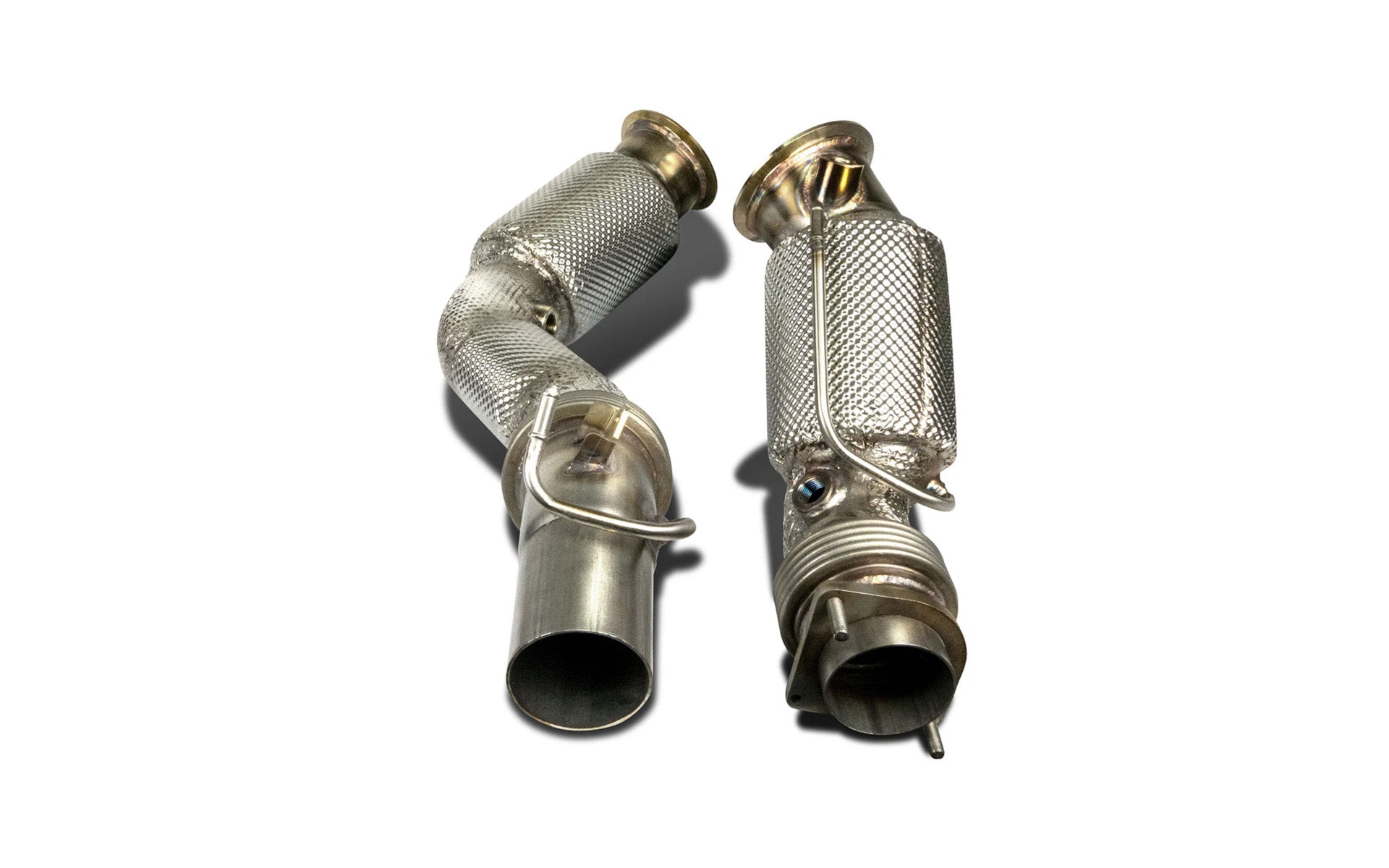 Milltek HJS Tuning ECE Euro 6 Downpipe & Sports Cat - BMW F87 M2 | F22 M235i - image 1