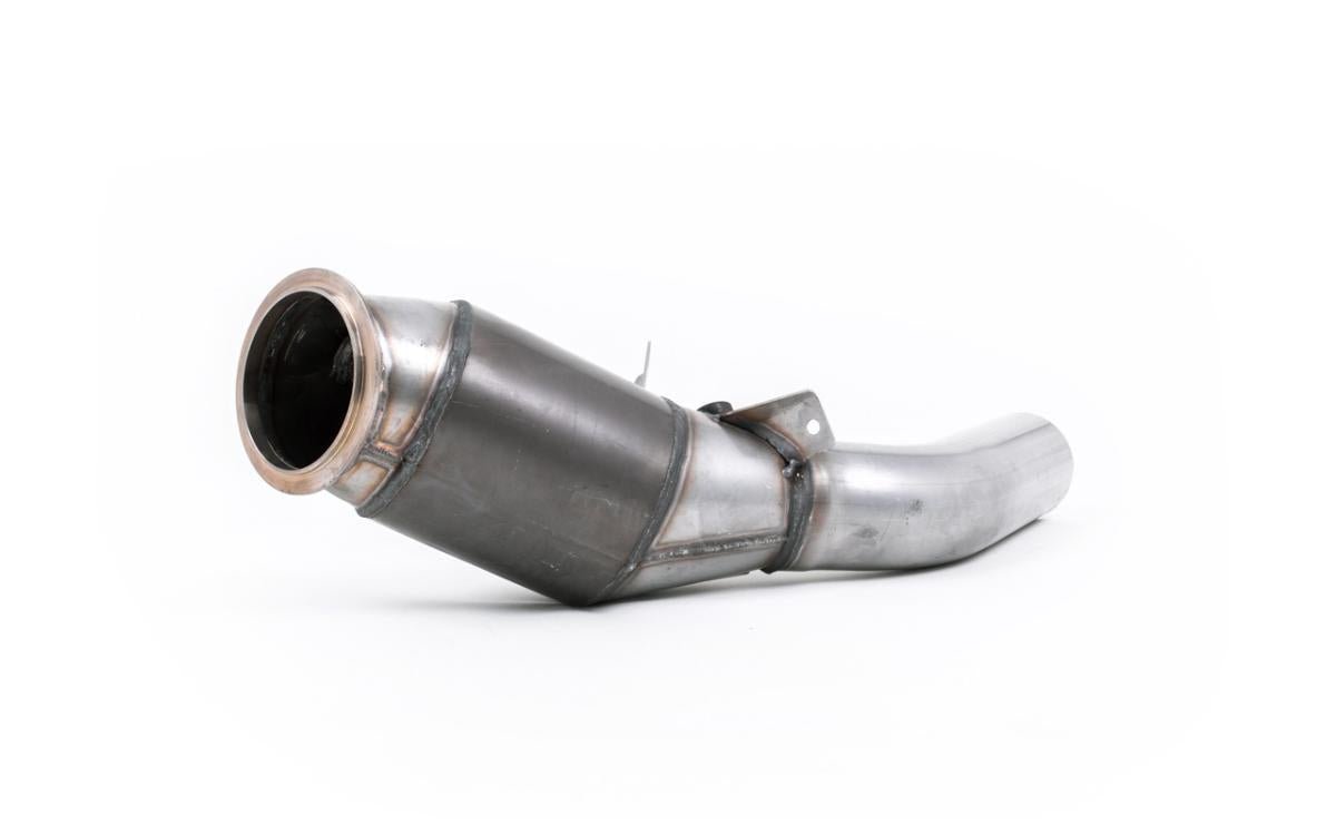 Milltek Large Bore Downpipe with Hi-Flow Sports Cat - BMW F32 428i (For Milltek Cat-back) - Evolve Automotive