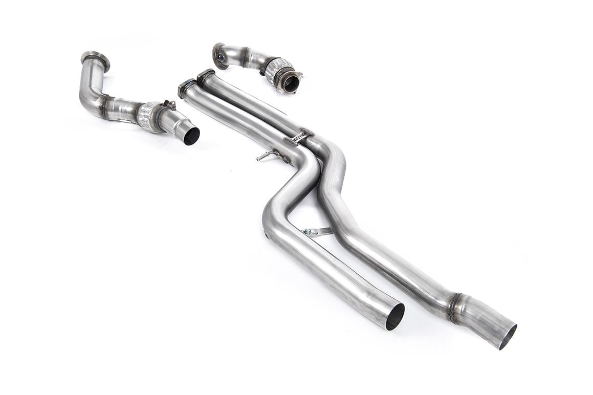 Milltek Large Bore Downpipes with Cat Delete - BMW F80 M3 | F82 M4 (For Milltek Cat-back) - Evolve Automotive